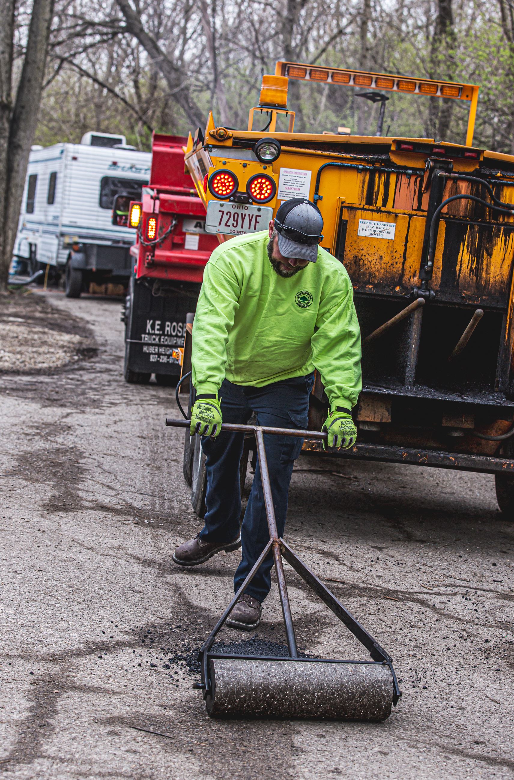 Township Crews Filling and Repairing Potholes