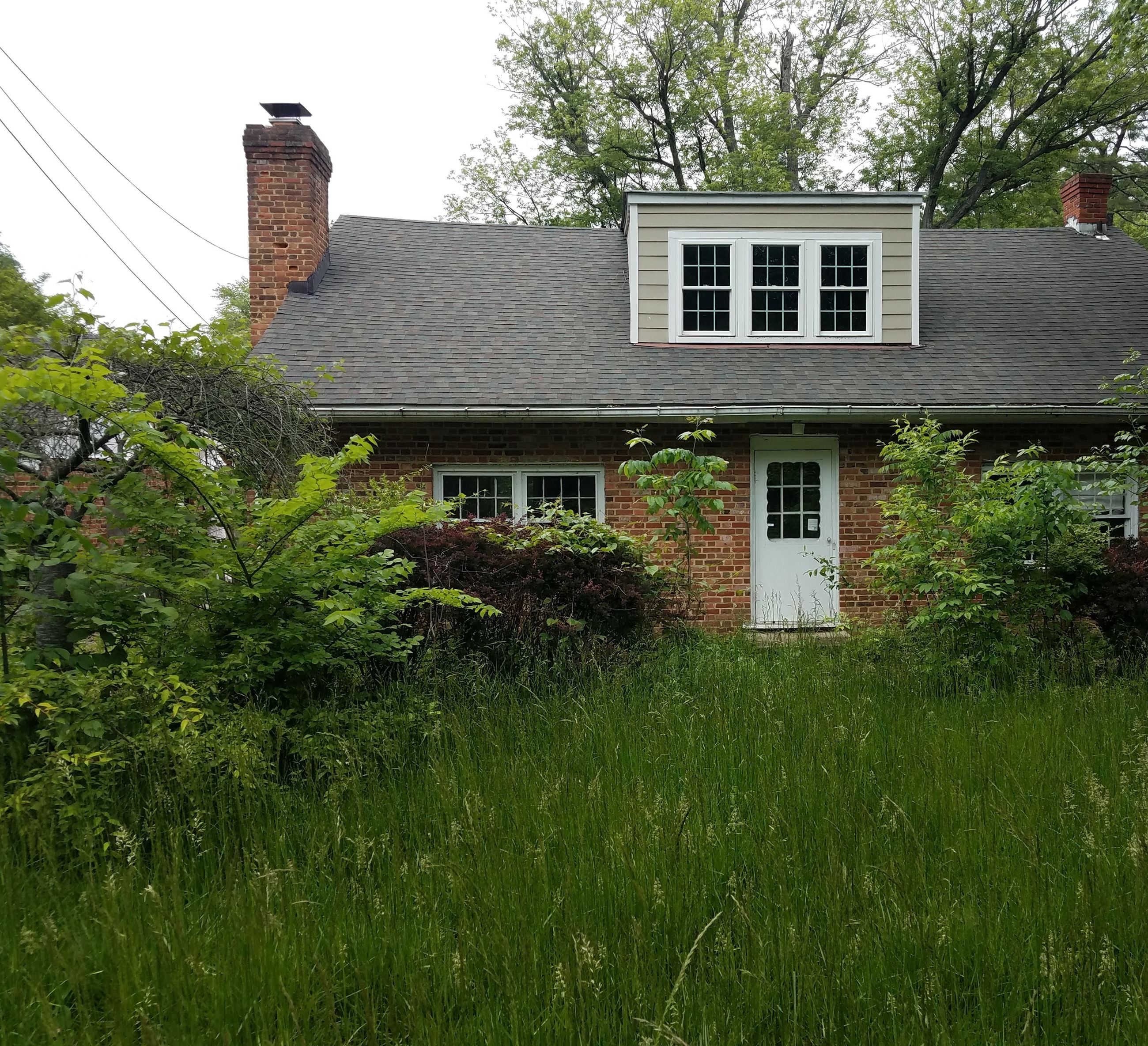 House With Overgrown Yard
